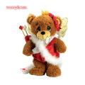 Cartoon Plush Presente de Natal Stuffed Angel Bear